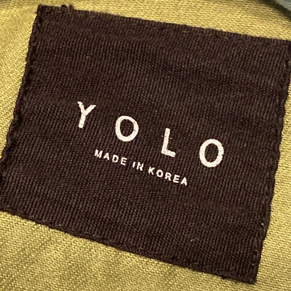 YOLO Army Green Utility Jacket - Picture 7 of 11